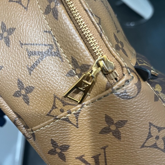 Louis Vuittan Reverse Monogram Palm Springs Mini Backpack - Picture 6 of 7